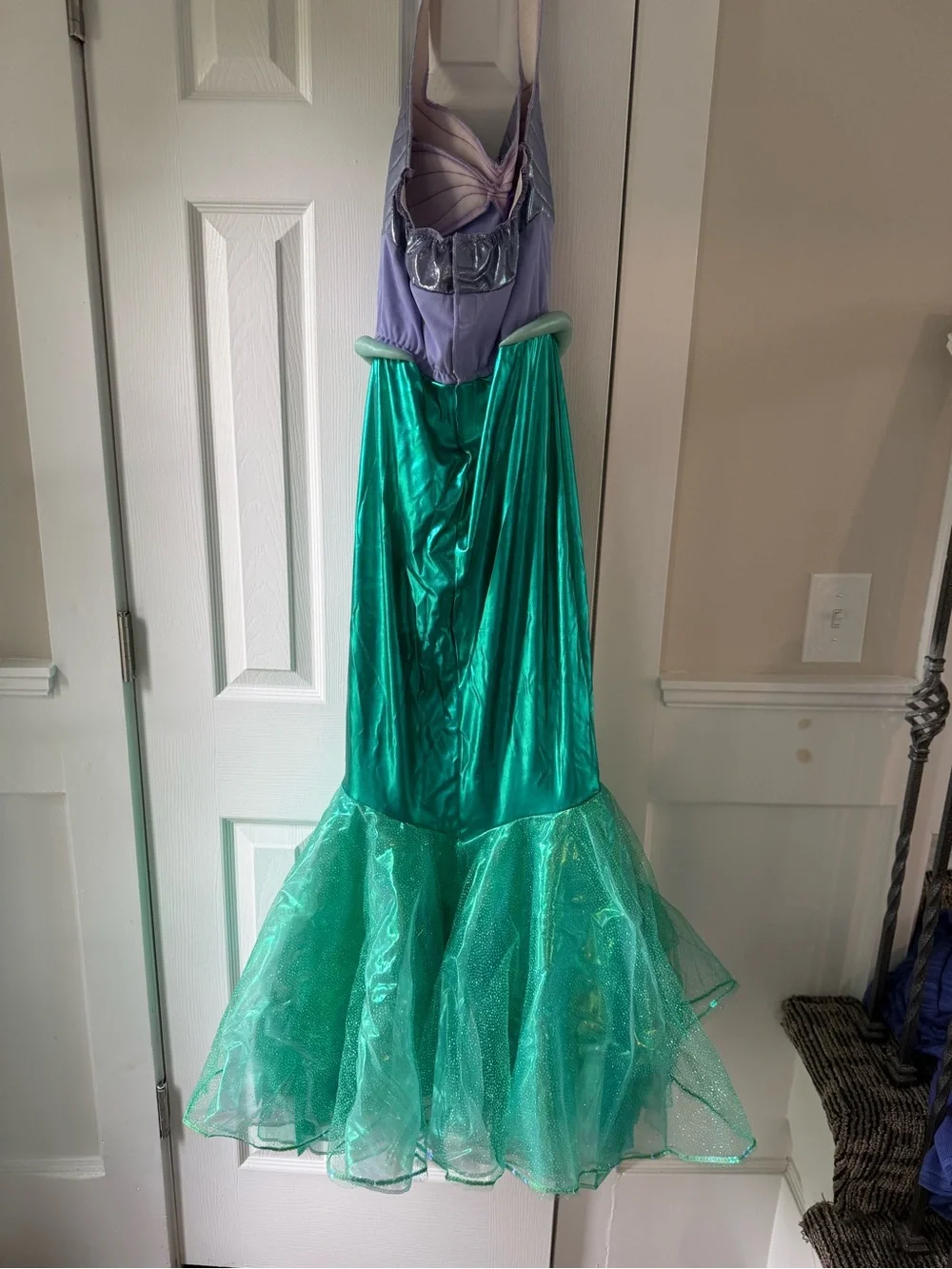 Disney Princess Ariel costume dress Halloween Size Small 4-6 Dress Up